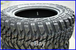 4 New Kanati Mud Hog M/T LT 315/70R17 Load E 10 Ply MT Mud Tires