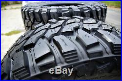 4 New Mastercraft Courser MXT LT 295/70R18 Load E 10 Ply M/T Mud Tires