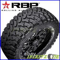 4 RBP Repulsor M/T 33x12.5x20 114Q 10 PLY, Load E, Mud Tires, Truck/SUV Off Road