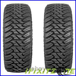 4 RBP Repulsor M/T3 35x12.5x20 125Q Mud Tires, Load Range F, 12 Ply Rating, M/T