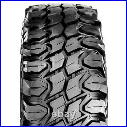 4 (Set) X-Comp M/T LT 35X12.50R22 Load E 10 Ply MT Mud (BLEM) Tires