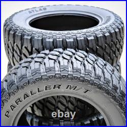 4 Tires Atlas Paraller M/T LT 235/85R16 Load E 10 Ply (OWL) MT Mud