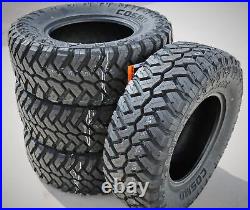 4 Tires Cosmo Mud Kicker LT 37X13.50R20 Load F 12 Ply MT M/T Mud
