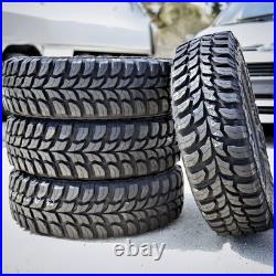4 Tires Crosswind M/T LT 255/75R17 Load C 6 Ply MT Mud