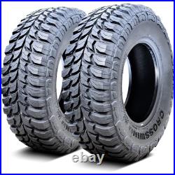 4 Tires Crosswind M/T LT 255/75R17 Load C 6 Ply MT Mud