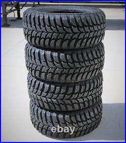 4 Tires Crosswind M/T LT 265/70R17 Load E 10 Ply MT Mud