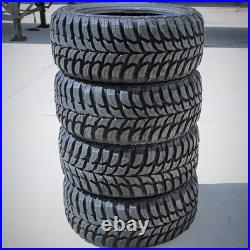 4 Tires Crosswind M/T LT 37X13.50R24 Load E 10 Ply MT Mud