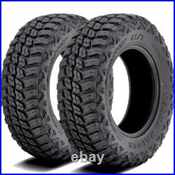 4 Tires Delium Terra Raider M/T KU-255 LT 265/60R18 Load E 10 Ply MT Mud