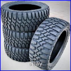 4 Tires Evoluxx Rotator M/T LT 37X13.50R22 Load E 10 Ply MT Mud