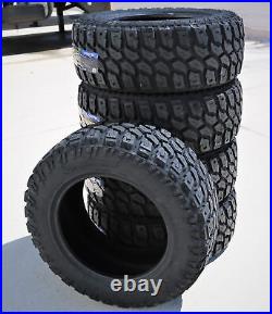 4 Tires Farroad Mud Hunter LT 35X12.50R18 123Q Load E 10 Ply MT M/T