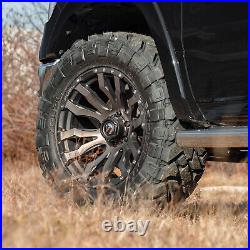 4 Tires Fuel Gripper X/T LT 35X12.50R20 Load F 12 Ply MT Mud
