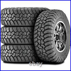 4 Tires General Grabber X3 LT 295/70R17 Load E 10 Ply (DC) MT M/T Mud