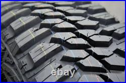 4 Tires Kanati Mud Hog M/T LT 37X12.50R17 Load C 6 Ply MT