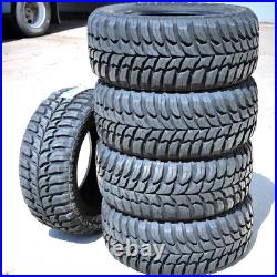 4 Tires LT 285/65R18 Crosswind M/T MT Mud Load E 10 Ply