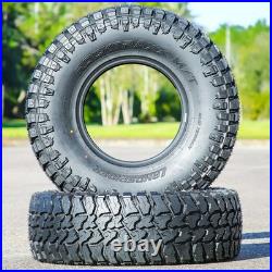 4 Tires Landspider Rocktraxx M/T LT 37X12.50R17 Load E 10 Ply MT Mud