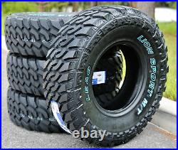 4 Tires Leao Lion Sport MT LT 35X12.50R22 Load F 12 Ply M/T Mud