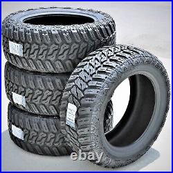 4 Tires Maxtrek Mud Trac LT 33X12.50R20 Load E 10 Ply MT M/T