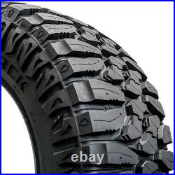 4 Tires Royal Black Terra Force MT LT 285/70R17 Load E 10 Ply M/T Mud