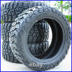 4 Tires Venom Power Swampthing M/T Xtreme Dirt LT 265/75R16 Load E 10 Ply MT Mud