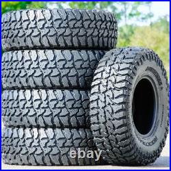 5 Tires Landspider Rocktraxx M/T LT 37X12.50R17 Load E 10 Ply MT Mud