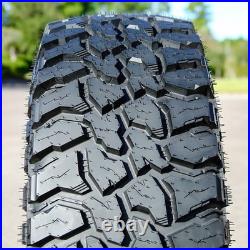 5 Tires Landspider Rocktraxx M/T LT 37X12.50R17 Load E 10 Ply MT Mud