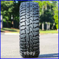 5 Tires Landspider Rocktraxx M/T LT 37X12.50R17 Load E 10 Ply MT Mud