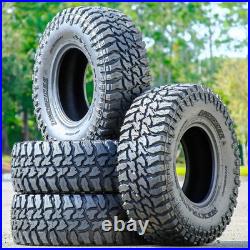 5 Tires Landspider Rocktraxx M/T LT 37X12.50R17 Load E 10 Ply MT Mud