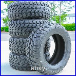 5 Tires Red Dirt Road RD-6 M/T LT 33X12.50R18 Load E 10 Ply MT Mud