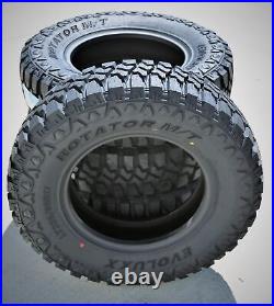 6 Tires LT 235/80R17 Evoluxx Rotator M/T MT Mud Load E 10 Ply