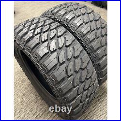 Set of 4 Tire Atlas Paraller Tires M/T LT 35X12.50R20 Load F 12 Ply 125Q MT Mud